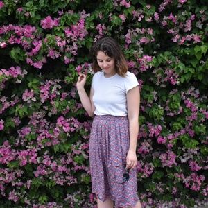 J.Crew Liberty Print Skirt